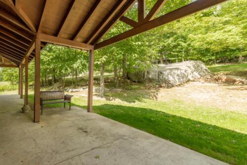 Highland Manor - Deep Creek Lake MD - vacation home rentals - patio